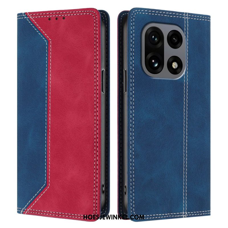 Folio-hoesje Oneplus 15 Tweekleurige Rfid-bescherming