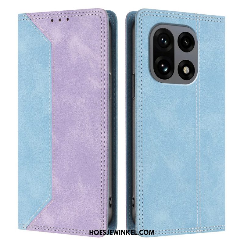 Folio-hoesje Oneplus 15 Tweekleurige Rfid-bescherming