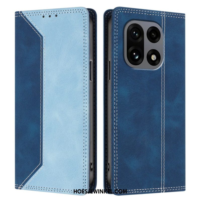 Folio-hoesje Oneplus 15 Tweekleurige Rfid-bescherming