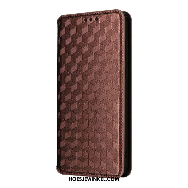 Folio-hoesje Oneplus 15r Diamantpatroon