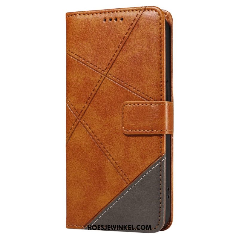 Folio-hoesje Oneplus Nord 4 Telefoonhoesje Geometrische Lijn