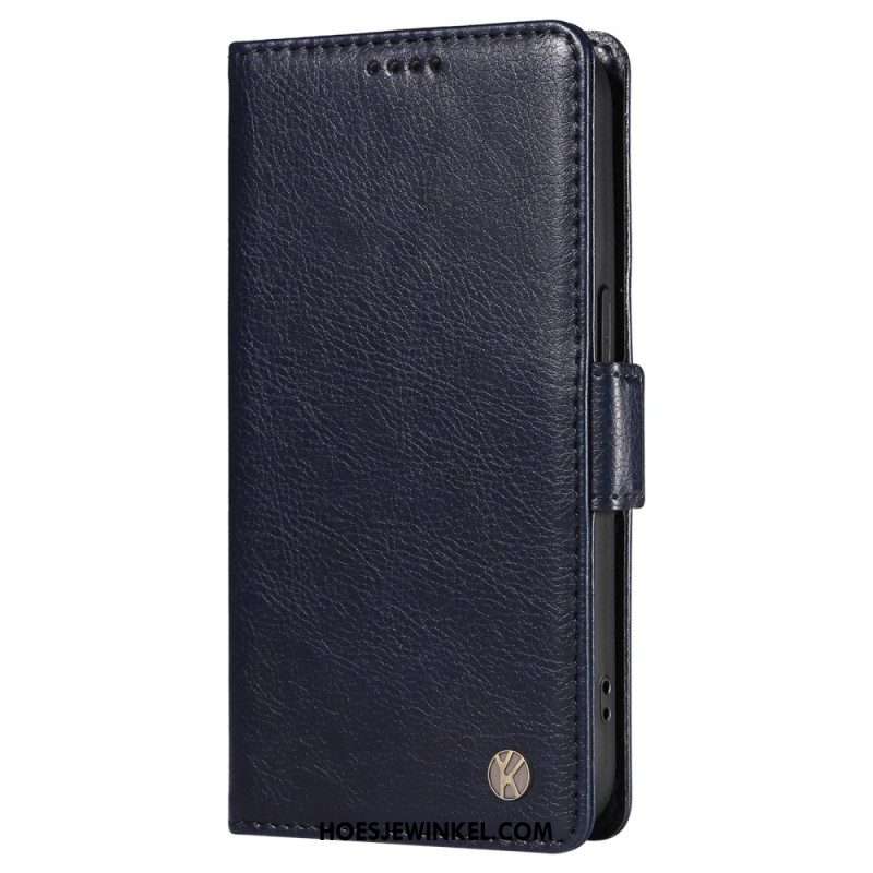 Folio-hoesje Oneplus Nord 4 Yikatu Lychee-imitatieleer