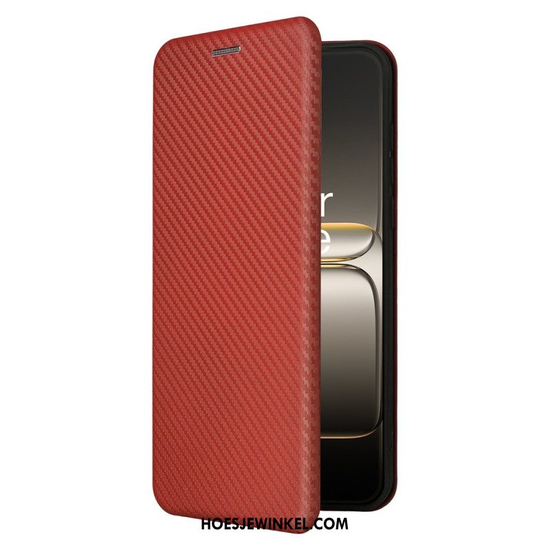 Folio-hoesje Oneplus Nord 5 Koolstofvezel