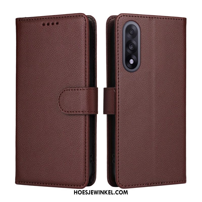 Folio-hoesje Oneplus Nord 5 Leerlook