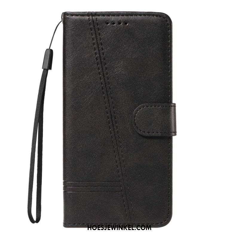 Folio-hoesje Oneplus Nord 5 Telefoonhoesje Geometrische Lijnen