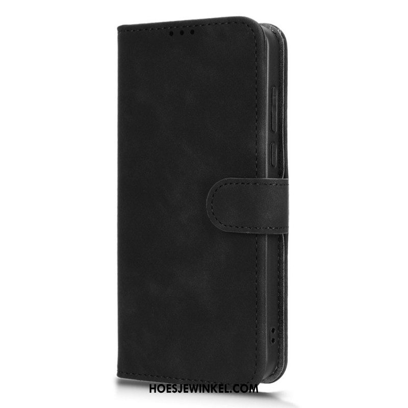 Folio-hoesje Oneplus Nord 5 Telefoonhoesje Suède-effect