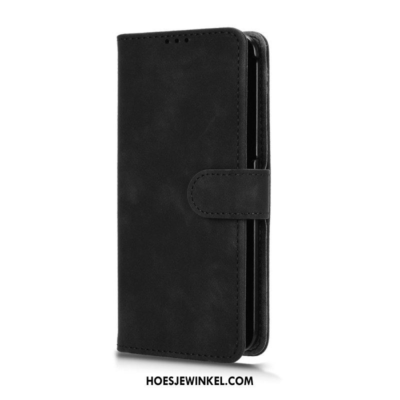 Folio-hoesje Oppo Find N5 Suède-effect