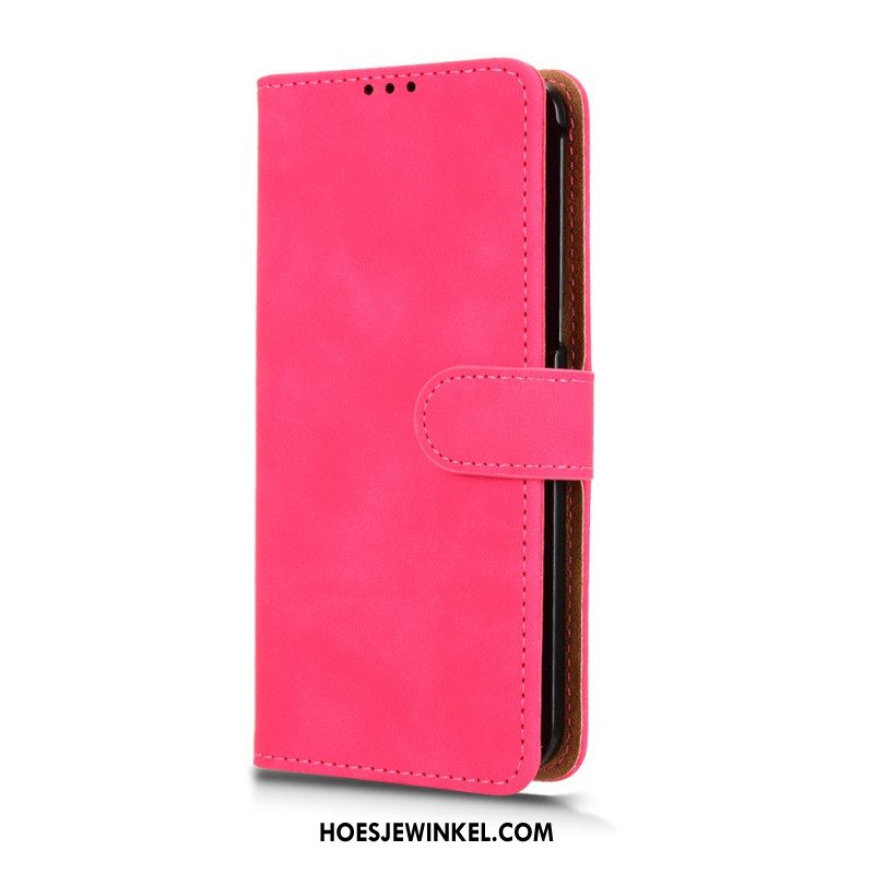 Folio-hoesje Oppo Find N5 Suède-effect