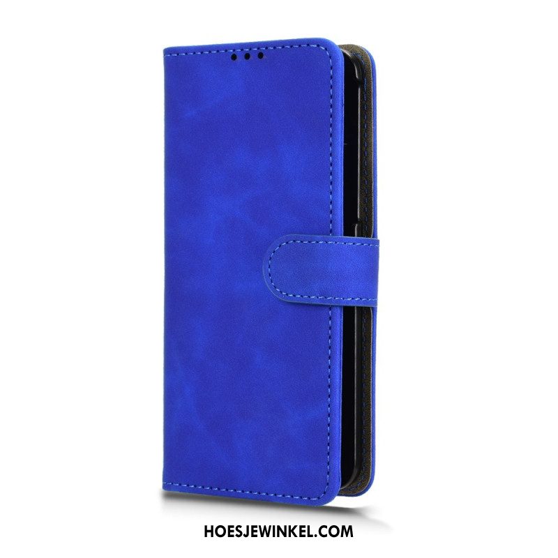 Folio-hoesje Oppo Find N5 Suède-effect