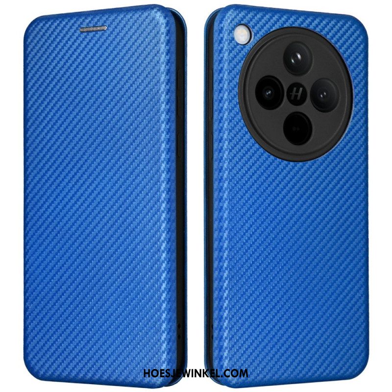 Folio-hoesje Oppo Find X8 Koolstofvezel