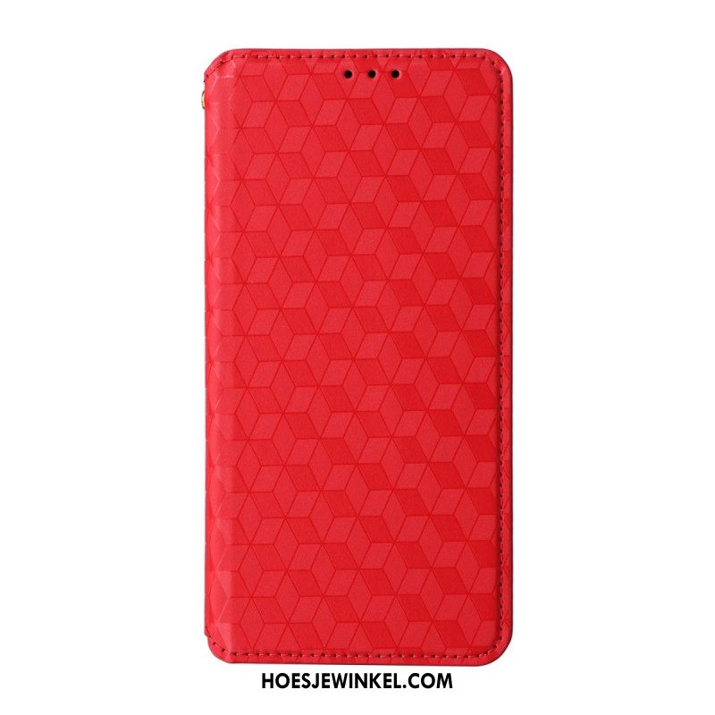 Folio-hoesje Oppo Find X8 Pro Diamantpatroon 3d