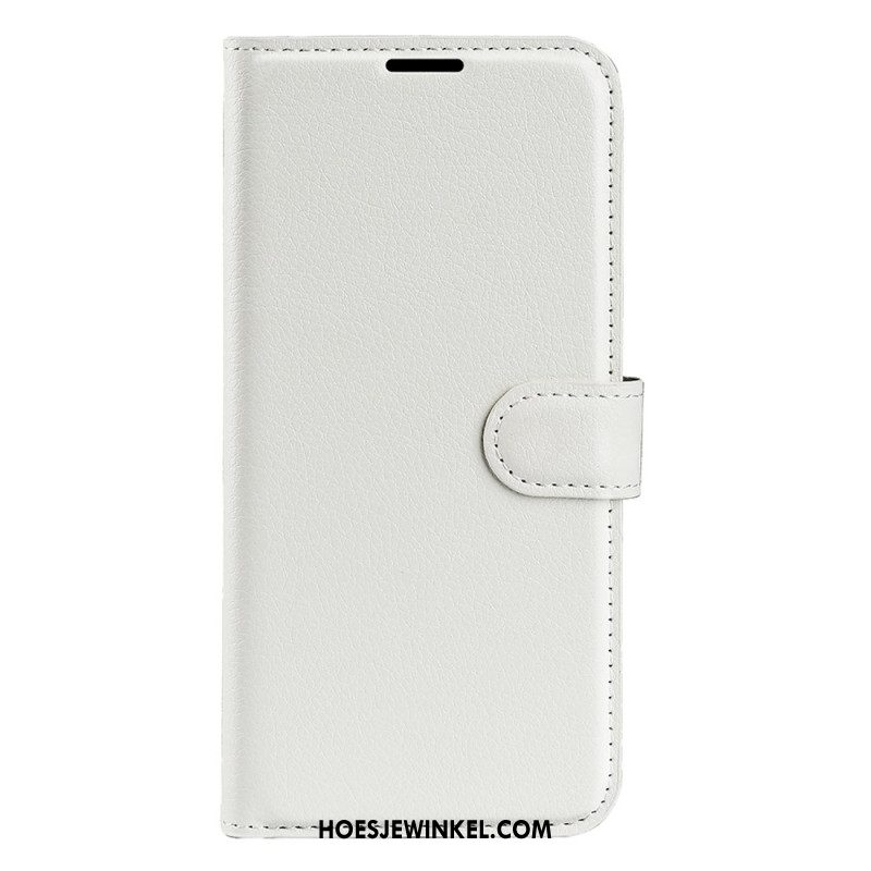 Folio-hoesje Oppo Find X8 Pro Telefoonhoesje Klassiek Lychee Kunstleer