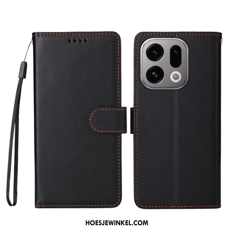 Folio-hoesje Oppo Find X9 5g Telefoonhoesje Rfid-bescherming