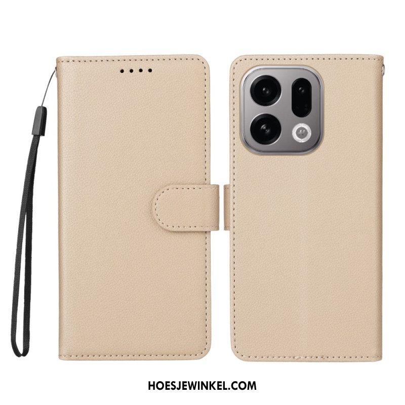 Folio-hoesje Oppo Find X9 5g Telefoonhoesje Rfid-bescherming