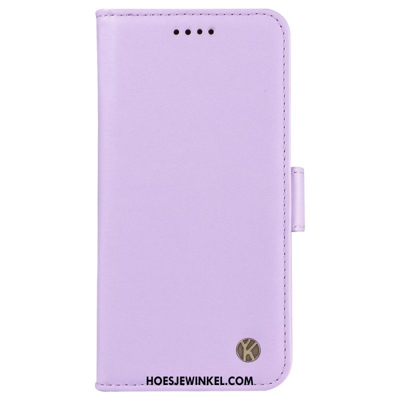 Folio-hoesje Oppo Reno 12 5g Telefoonhoesje Klassieke Yikatu