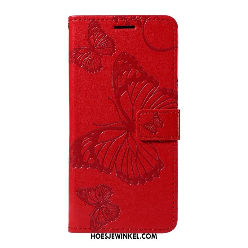 Folio-hoesje Oppo Reno 13 5g Telefoonhoesje Reuzenvlinders