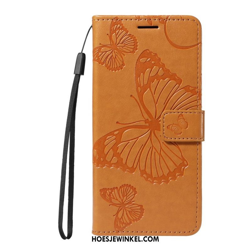 Folio-hoesje Oppo Reno 13 5g Telefoonhoesje Reuzenvlinders