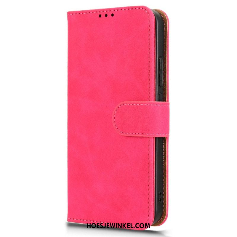 Folio-hoesje Oppo Reno 13 5g Telefoonhoesje Suède-effect