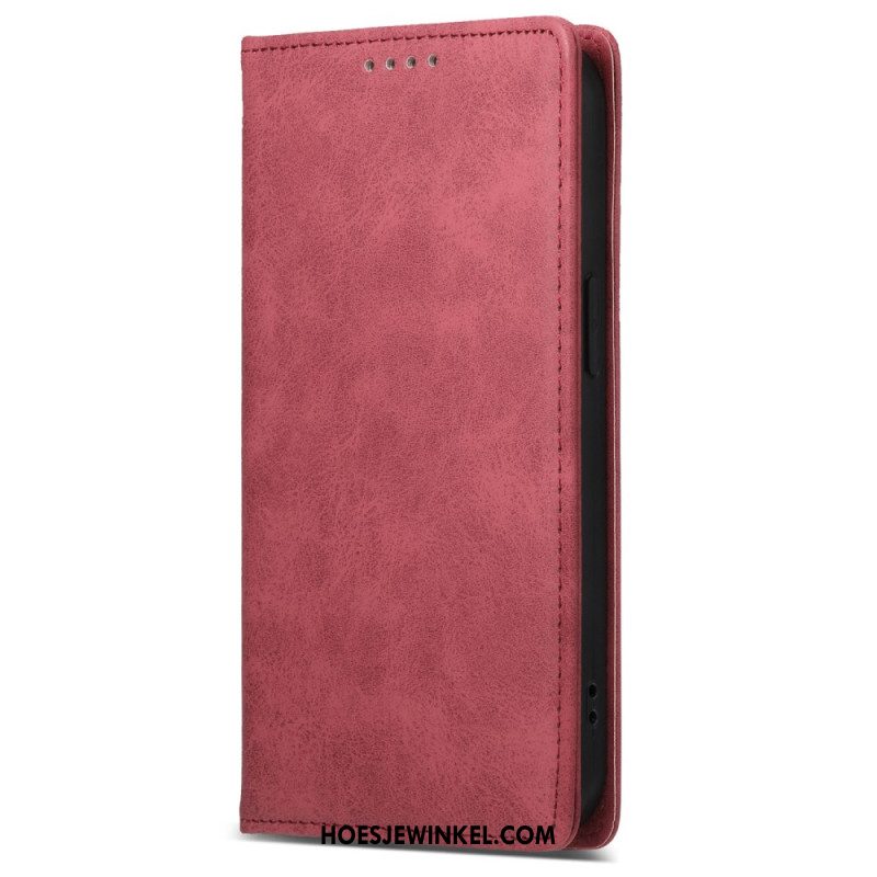 Folio-hoesje Oppo Reno 13 5g Telefoonhoesje Vintage Rfid-portemonnee