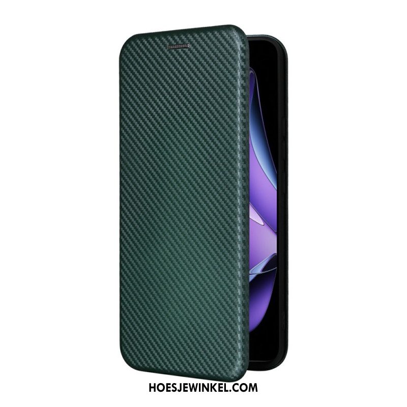 Folio-hoesje Oppo Reno 13f 4g / 5g / 13 Fs 5g Koolstofvezel