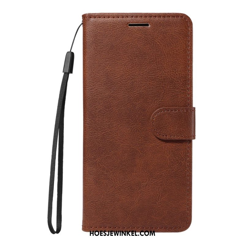 Folio-hoesje Oppo Reno 14 5g Effen Bandje