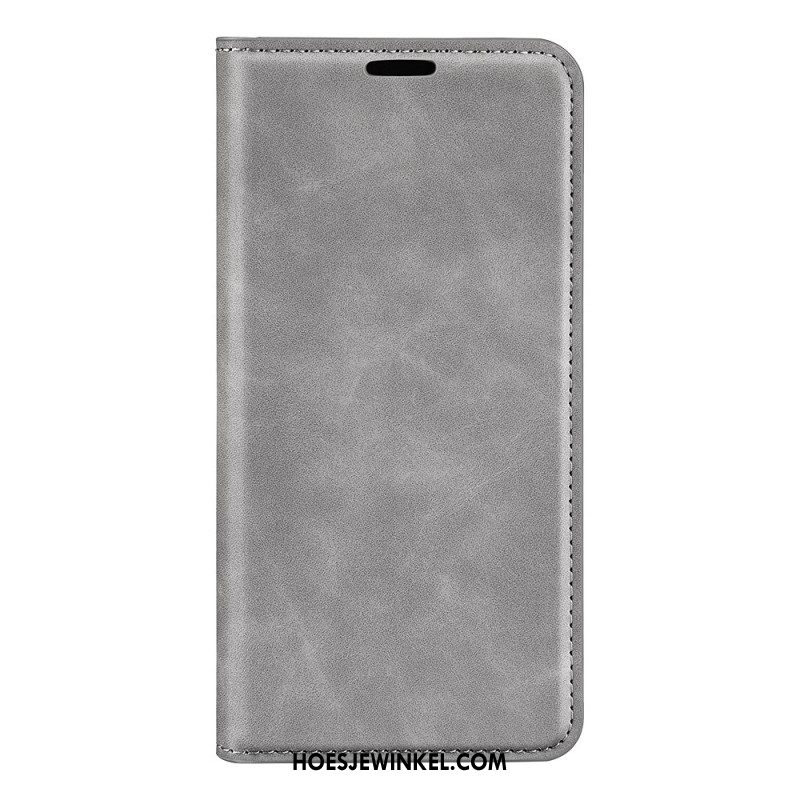 Folio-hoesje Oppo Reno 14 5g Leerstijl