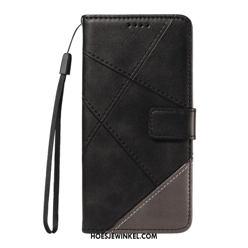 Folio-hoesje Oppo Reno 14 5g Tweekleurige Lijnen