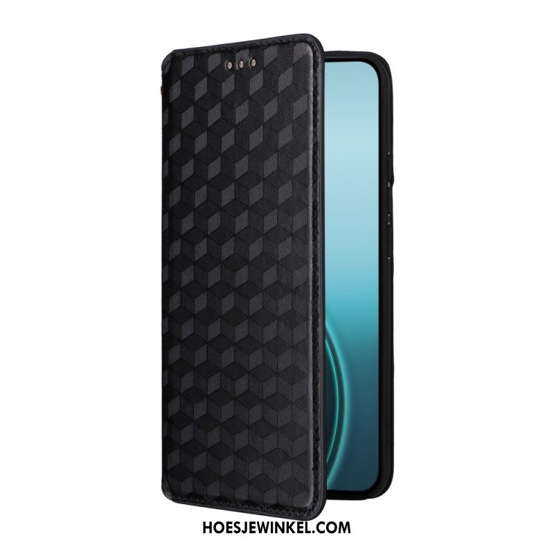 Folio-hoesje Oppo Reno 14 Pro 5g Telefoonhoesje Glanzend Diamantpatroon