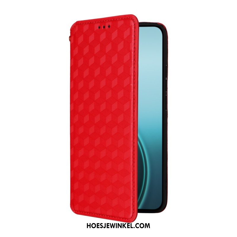 Folio-hoesje Oppo Reno 14 Pro 5g Telefoonhoesje Glanzend Diamantpatroon