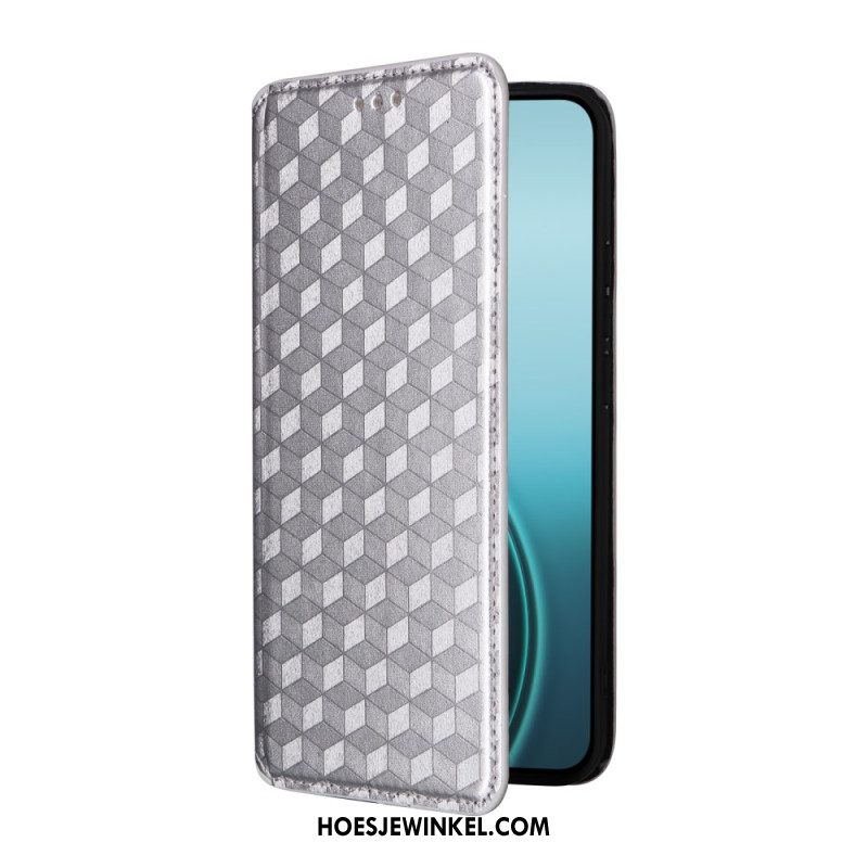 Folio-hoesje Oppo Reno 14 Pro 5g Telefoonhoesje Glanzend Diamantpatroon