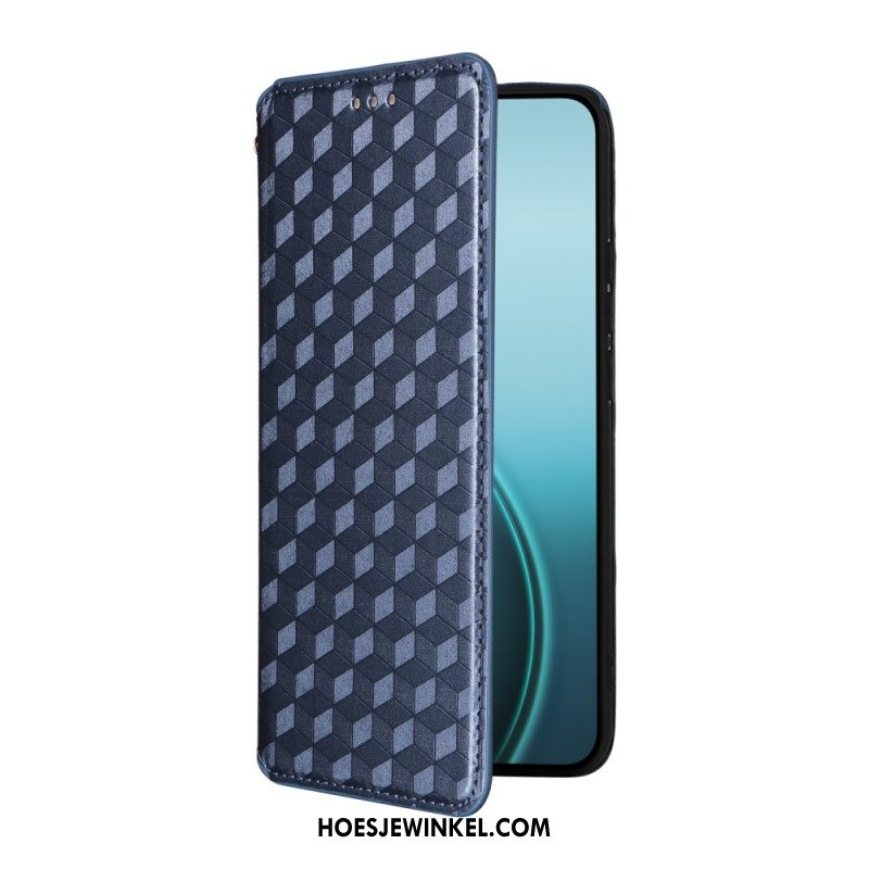 Folio-hoesje Oppo Reno 14 Pro 5g Telefoonhoesje Glanzend Diamantpatroon