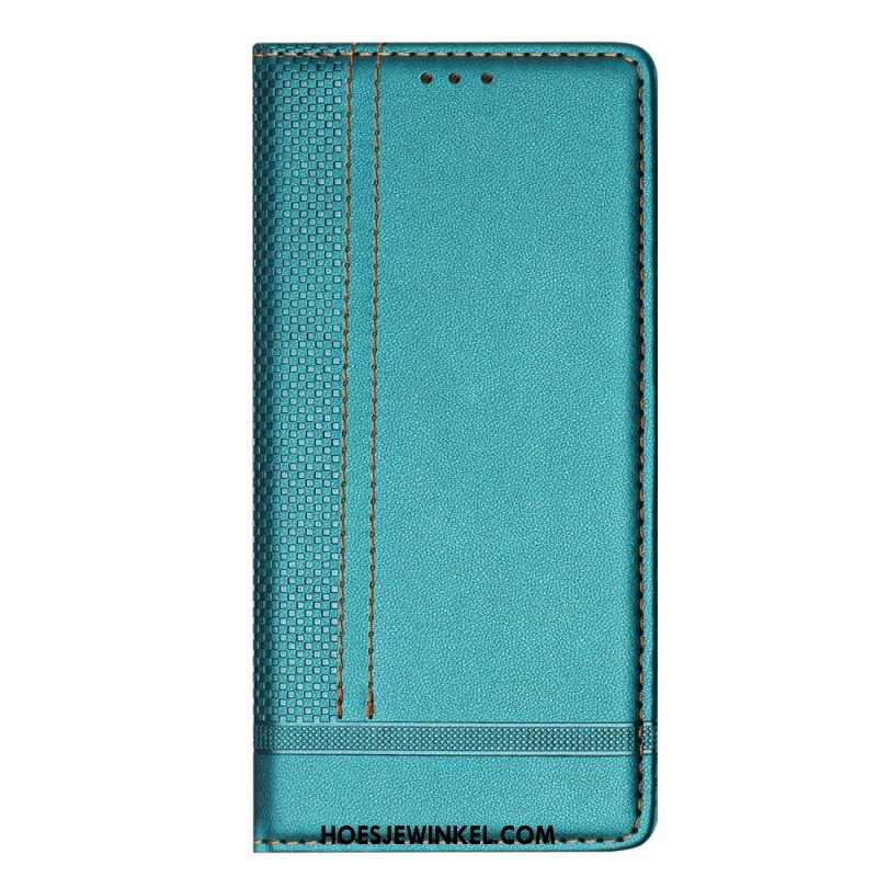 Folio-hoesje Oppo Reno 14f 5g Geruit Patroon Bescherming Hoesje