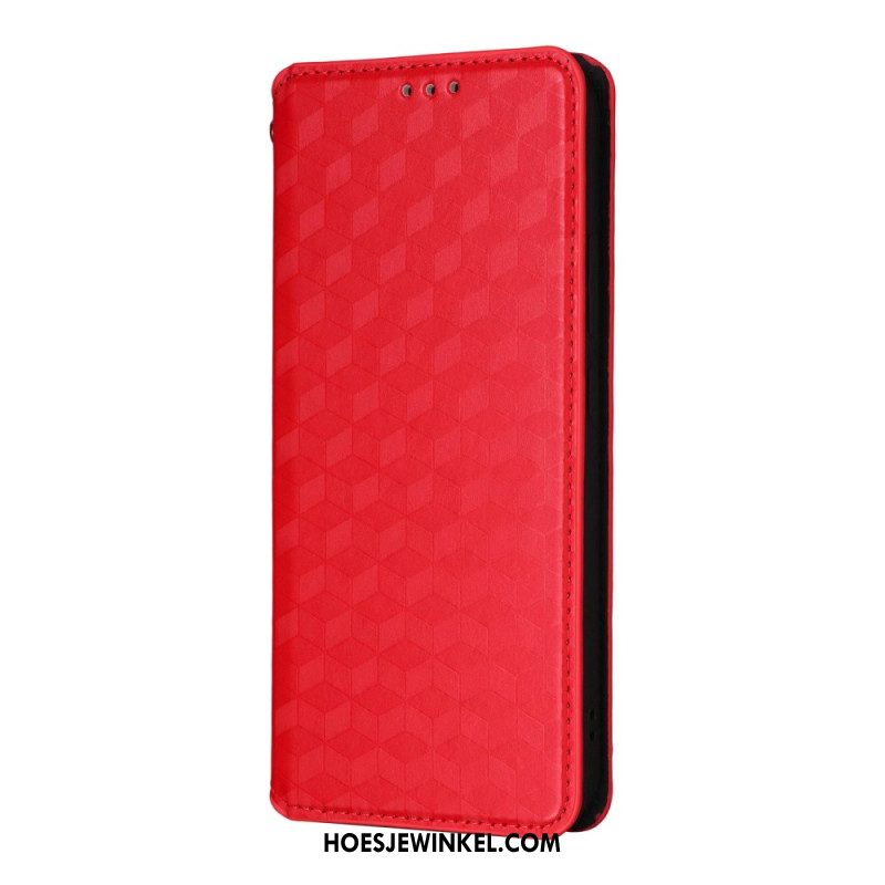 Folio-hoesje Oppo Reno 14f 5g Telefoonhoesje Diamantpatroon