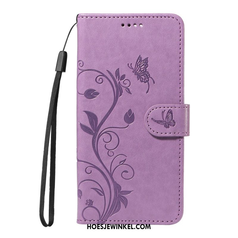Folio-hoesje Oppo Reno 14f 5g Telefoonhoesje Kleine Bloemen