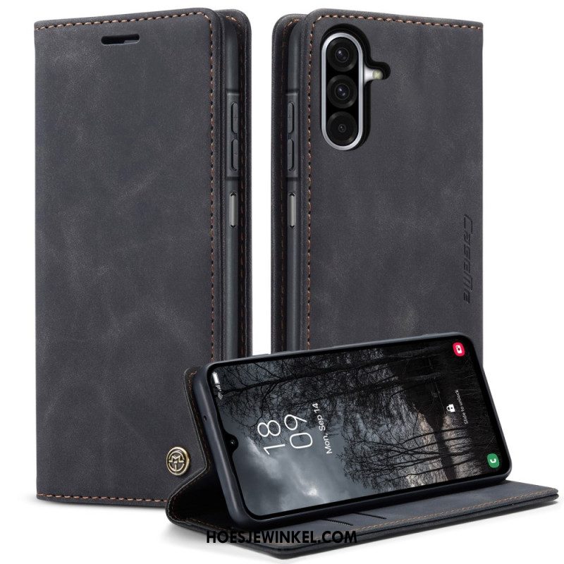 Folio-hoesje Samsung Galaxy A17 4g / 5g Suède-effect Caseme