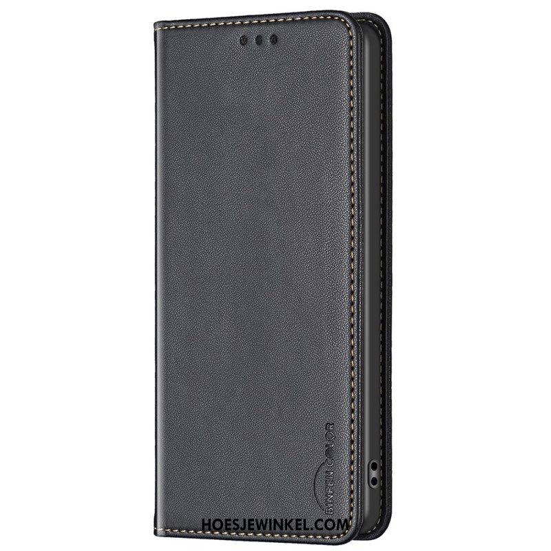 Folio-hoesje Samsung Galaxy S24 Fe Telefoonhoesje Binfen Kleur