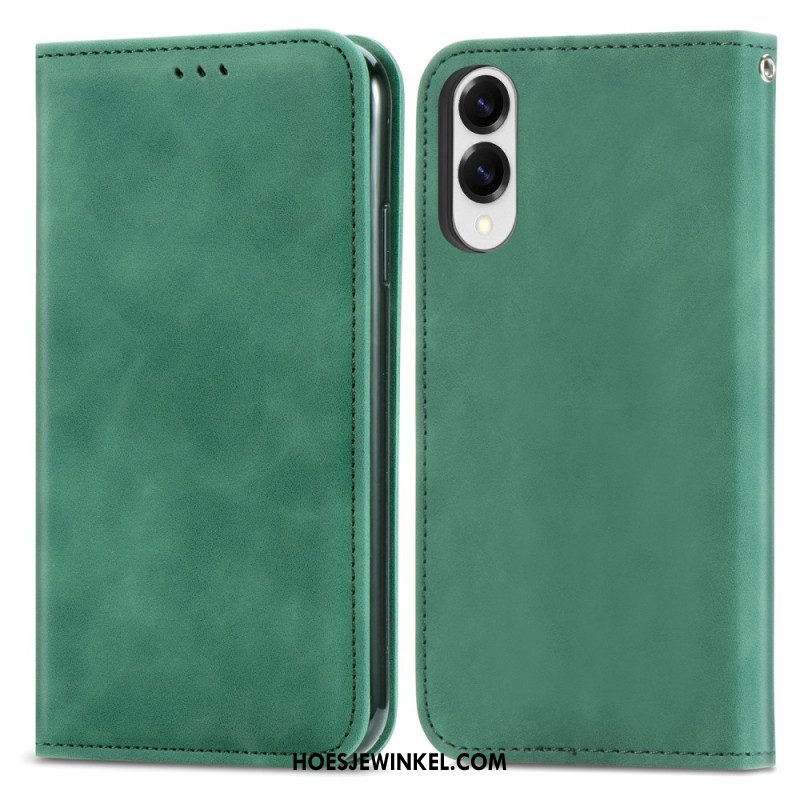 Folio-hoesje Samsung Galaxy S25 5g Edge Kaarthouder En Magnetische Sluiting