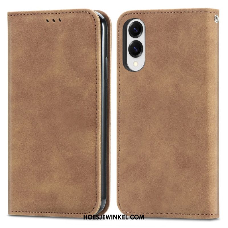 Folio-hoesje Samsung Galaxy S25 5g Edge Kaarthouder En Magnetische Sluiting