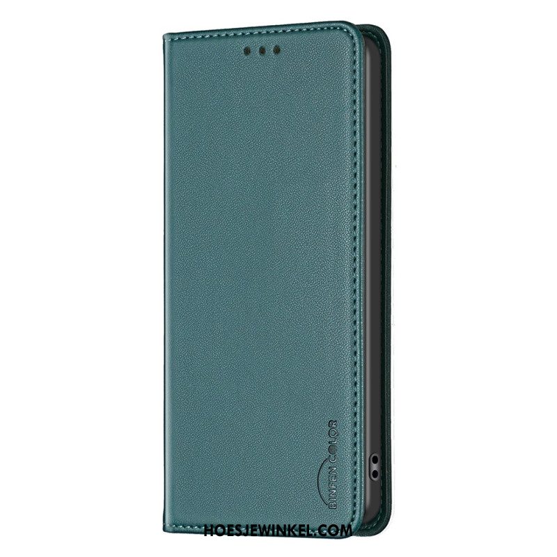 Folio-hoesje Samsung Galaxy S25 5g Edge Klassieke Binfen-kleur