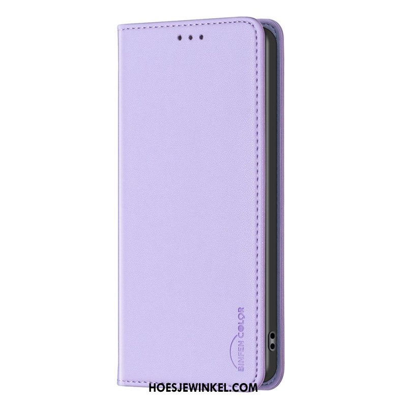 Folio-hoesje Samsung Galaxy S25 5g Edge Klassieke Binfen-kleur