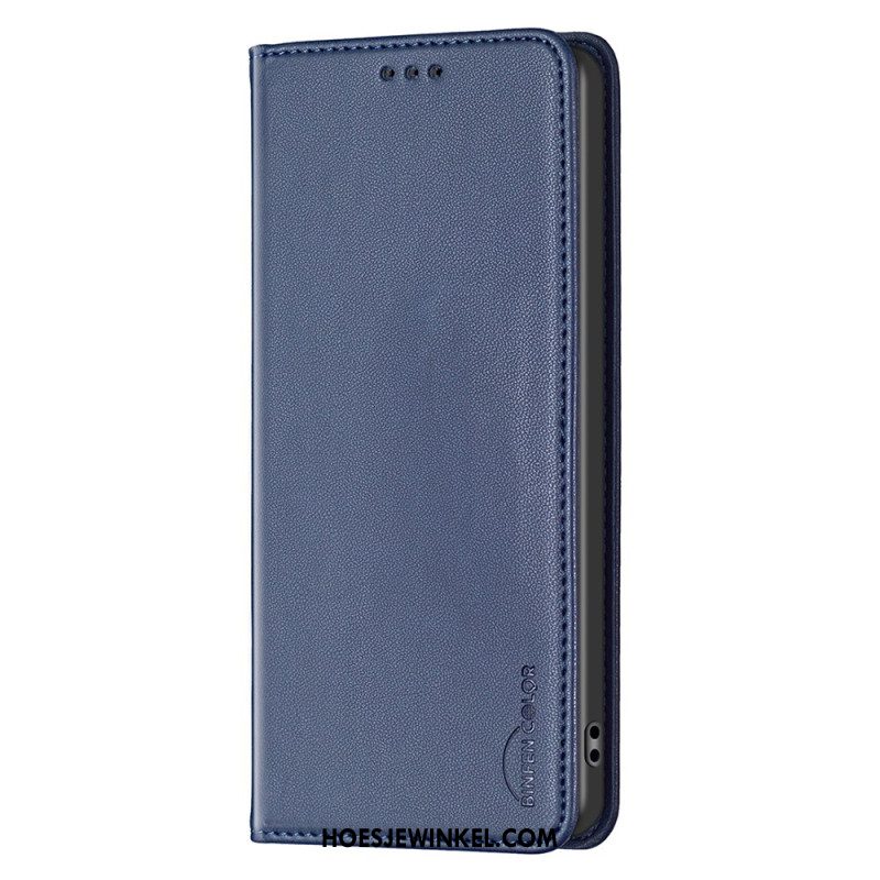 Folio-hoesje Samsung Galaxy S25 5g Edge Klassieke Binfen-kleur