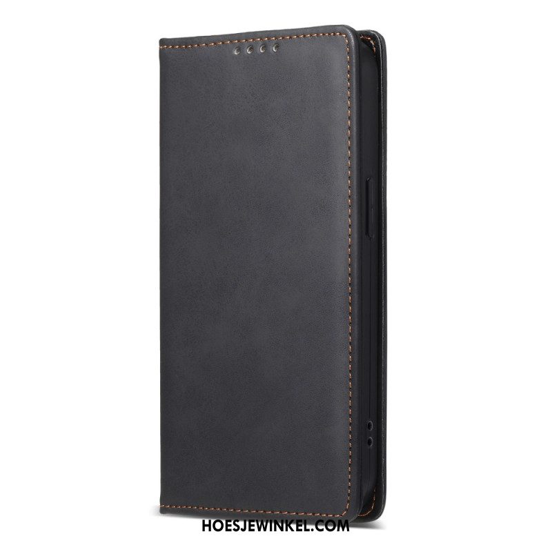 Folio-hoesje Samsung Galaxy S25 5g Edge Rfid-blokkerend Kunstleer Bescherming Hoesje