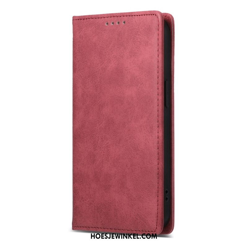 Folio-hoesje Samsung Galaxy S25 5g Edge Rfid-blokkerend Kunstleer Bescherming Hoesje