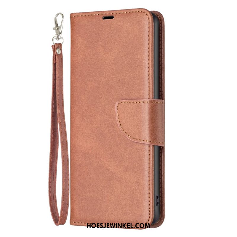 Folio-hoesje Samsung Galaxy S25 5g Edge Telefoonhoesje Schuine Sluiting