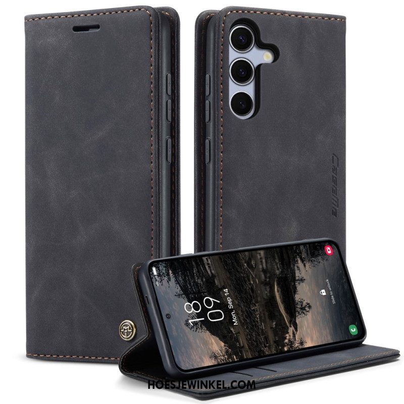 Folio-hoesje Samsung Galaxy S25 Fe Caseme Bescherming Hoesje