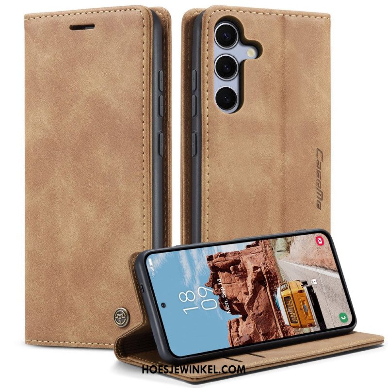 Folio-hoesje Samsung Galaxy S25 Fe Caseme Bescherming Hoesje
