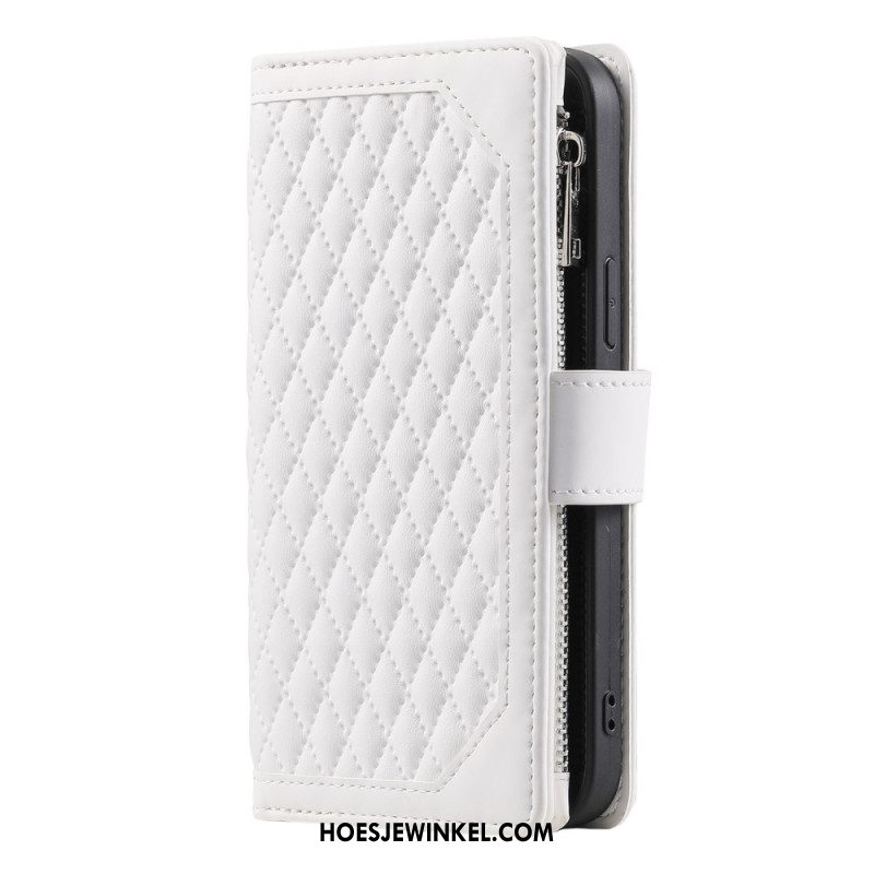 Folio-hoesje Samsung Galaxy S25 Plus 5g Gewatteerde Portemonnee