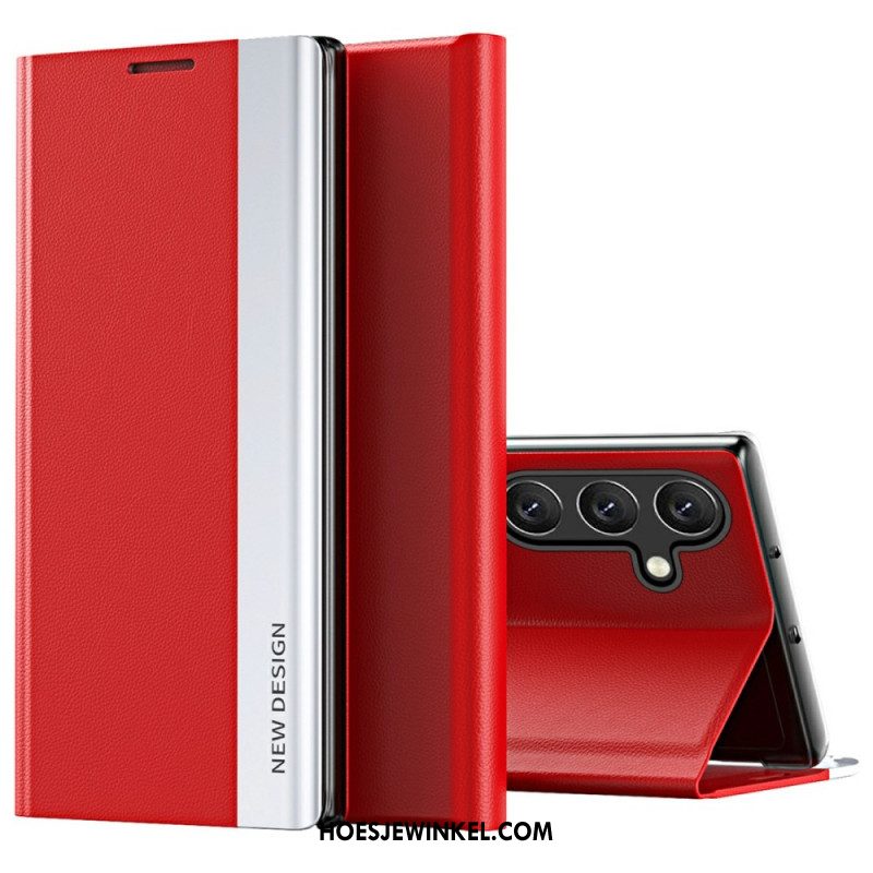 Folio-hoesje Samsung Galaxy S25 Plus 5g Nieuw Ontwerp
