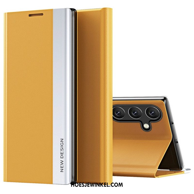 Folio-hoesje Samsung Galaxy S25 Plus 5g Nieuw Ontwerp