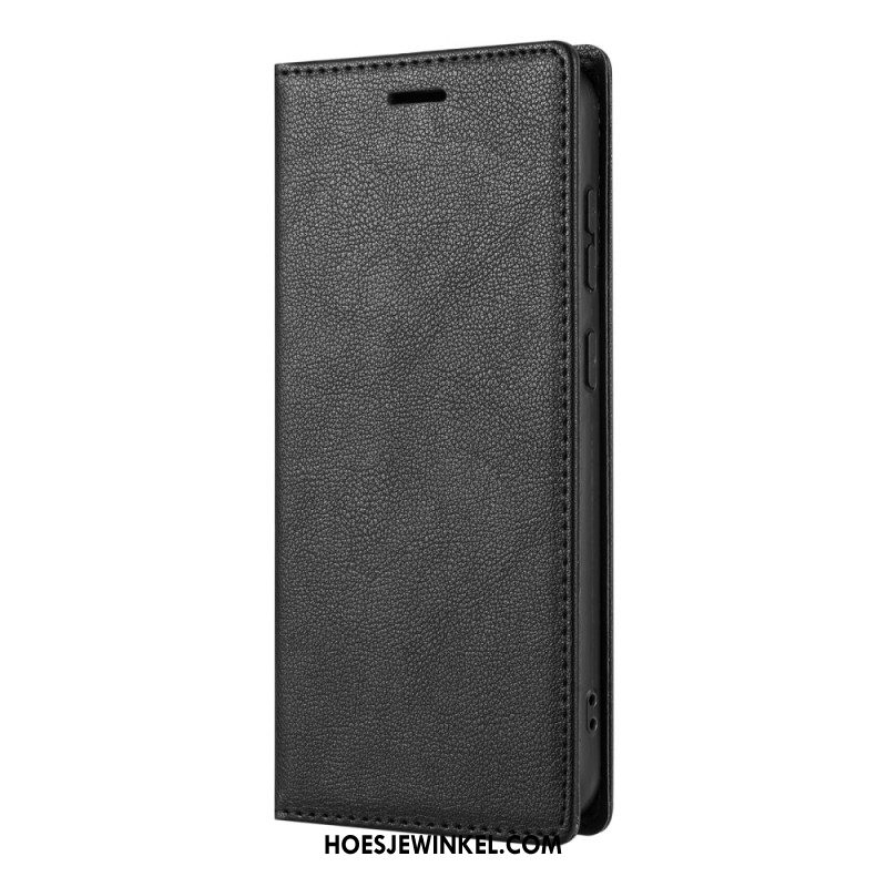 Folio-hoesje Samsung Galaxy S25 Plus 5g Telefoonhoesje Lederlook